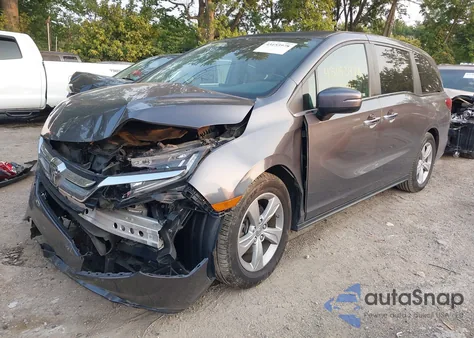 2019 Honda Odyssey Ex-L z USA, uszkodzony, nr VIN 5FNRL6H74KB071290